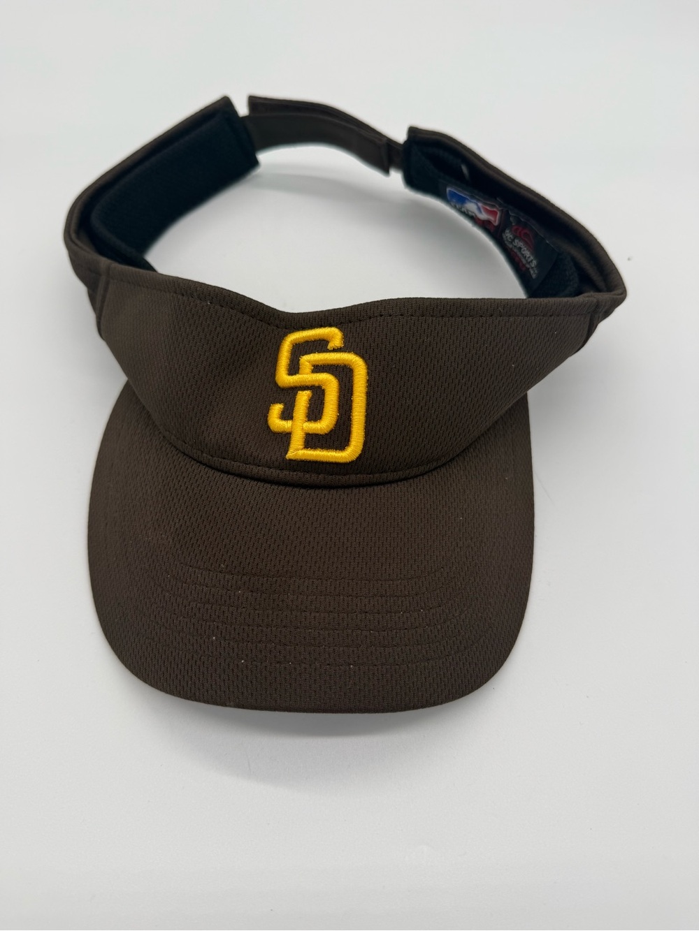 Pre/owned San Diego Padres Brown Visor with Yellow SD Logo
